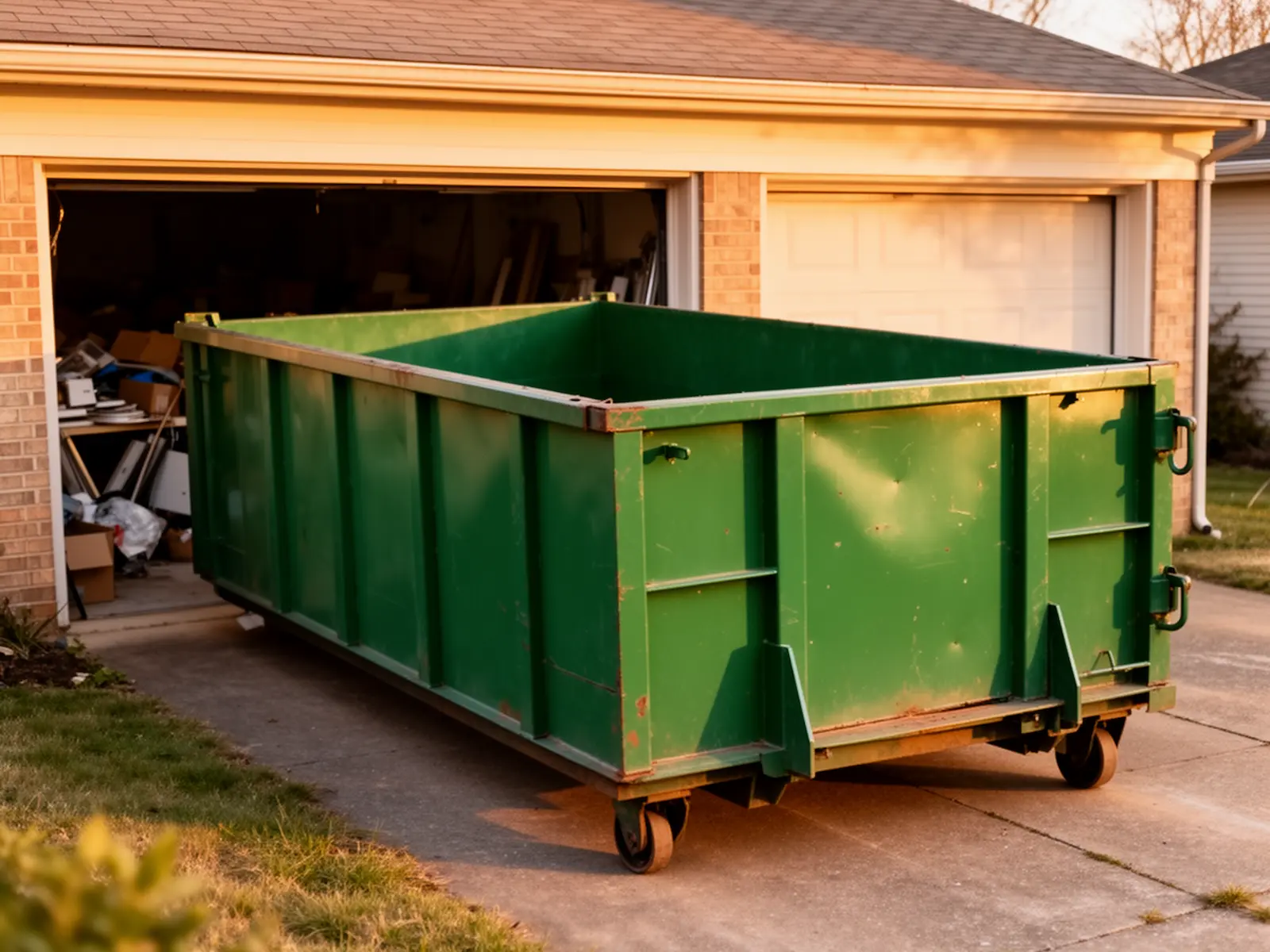 Roll-off dumpster from Zook's Albuquerque Dumpster Rentals LLC in Albuquerque, NM